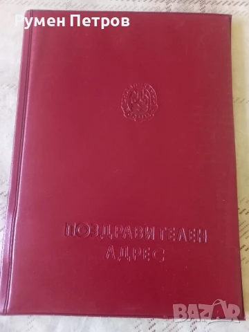 Поздравителен адрес, Павликени.