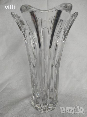 Кристална ваза "Violetta" Poland, снимка 2 - Вази - 39913665
