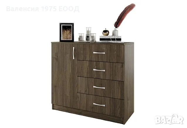 Скрин Сити 3008 сонома, орех или комбинация бяло/ арвен, снимка 5 - Скринове - 20978599