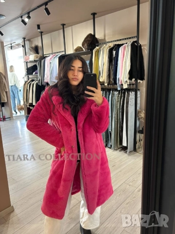 пухено палто teddy bear 🧸, снимка 5 - Палта, манта - 52106957