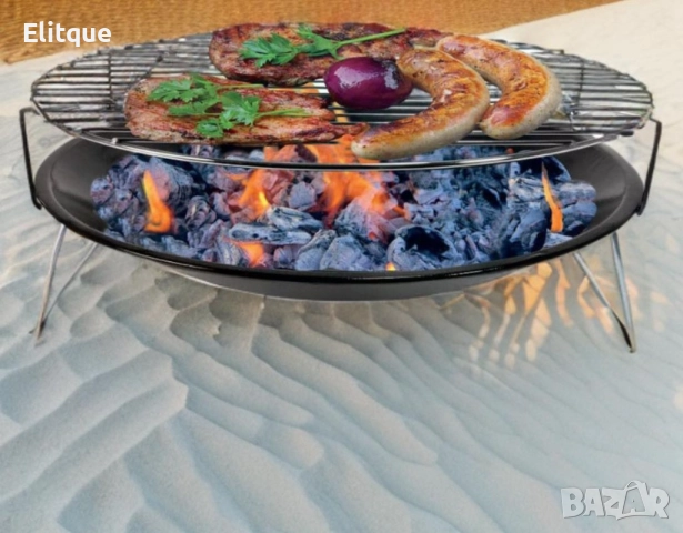 Градинско барбекю на дървени въглища LAMARQUE LBQ-SR14, снимка 5 - Други стоки за дома - 52853951
