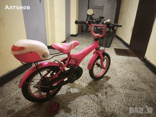 Детско колело Frozen Elza 14", снимка 5 - Велосипеди - 54358555