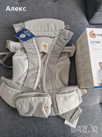 Ергономична раница Ergobaby Omni Breeze, снимка 3 - Кенгура и ранички - 53134649