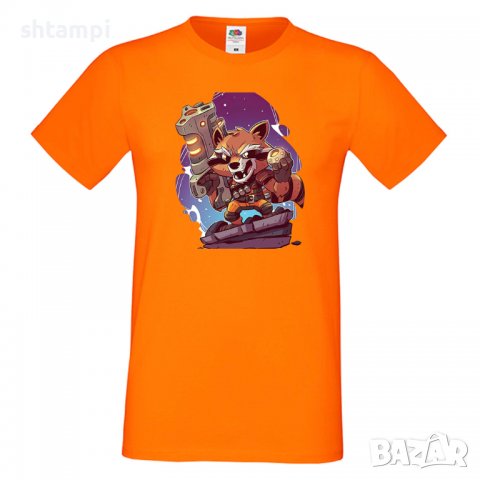 Мъжка тениска Marvel Rocket Racoon 2  Игра,Изненада,Подарък,Геймър,, снимка 18 - Тениски - 36790758