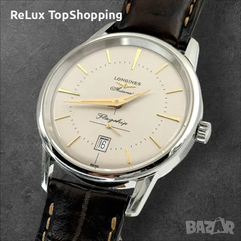 Longines Flagship Heritage Automatic Мъжки часовник , снимка 4 - Мъжки - 56513380