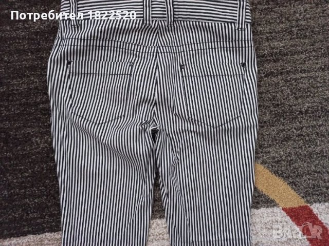 Дънки H&M в черно и бяло , снимка 5 - Дънки - 40227654