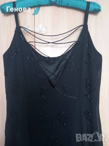 Дамска официална дълга рокля размер 40