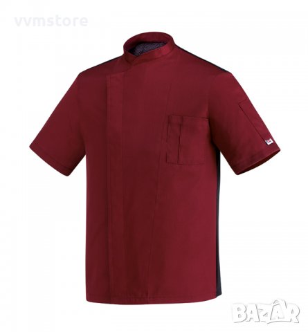 Готварска куртка EgoChef Ottavio, бордо