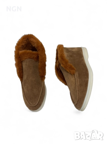 LP тренд дизайнерски боти в кафяв цвят, снимка 4 - Дамски боти - 52019868