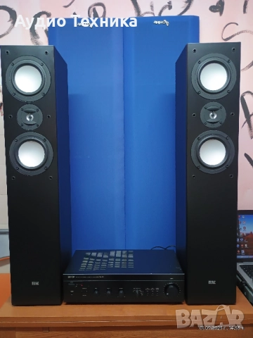 Страхотна аудио система DENON + ELAC. Перфектни със страхотен звук!, снимка 1
