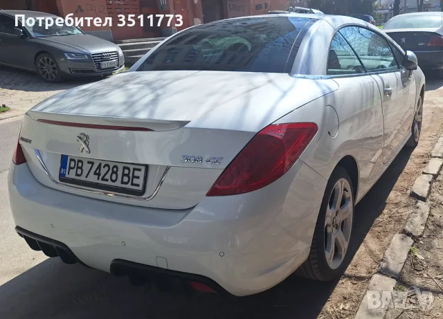 Peugeout 308 cc кабрио, снимка 4 - Автомобили и джипове - 56014820