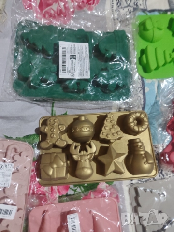 Коледни молдове за гипсови отливки различни видове , снимка 11 - Форми - 52649075