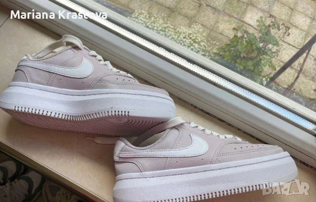  Nike Court Vision Alta Leather, снимка 2 - Детски маратонки - 54264802