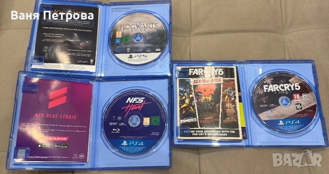 Hogwarts Legacy/NFS Heat/ Far Cry 5 Playstation PS4/5, снимка 3 - Игри за PlayStation - 52424990