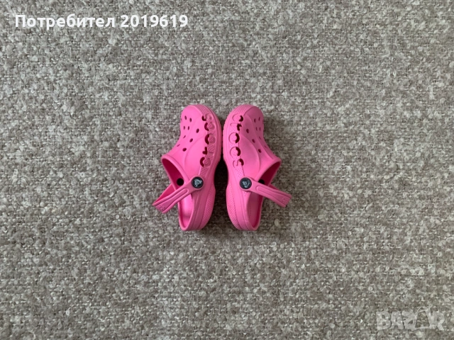 Кроксове тип сабо за момиче от CROCS - номер 29, стелка: 19 см, снимка 3 - Детски сандали и чехли - 54157966