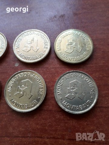 Стари немски жетони, снимка 2 - Нумизматика и бонистика - 31249242