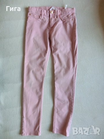 розови дънки клин НМ, снимка 1 - Детски панталони и дънки - 33748775