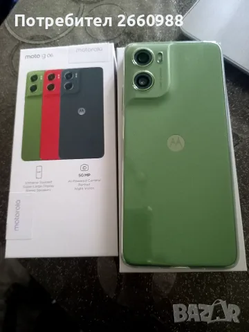 Чисто нов телефон Motorola g 06
