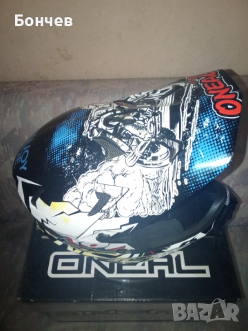 Каска ONEAL Backflip RL2 Villain М, снимка 4 - Спортна екипировка - 51607967