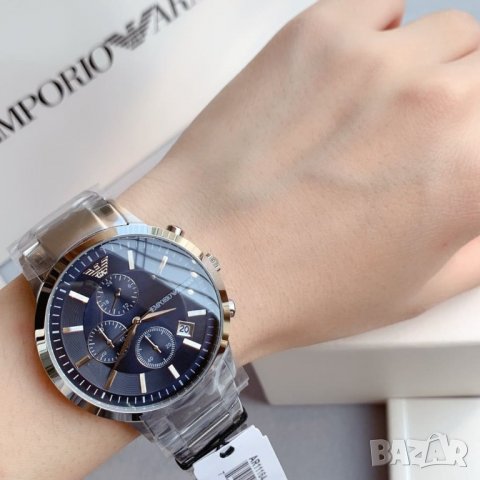 Оригинален мъжки часовник Emporio Armani  AR11164 Renato Chronograph, снимка 2 - Мъжки - 33707823