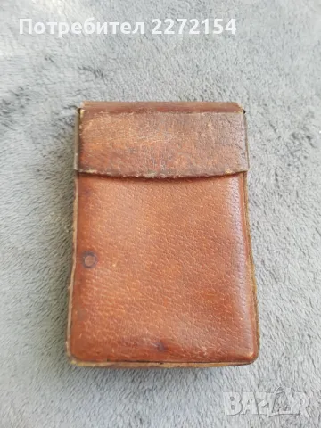 Кожена табакера, снимка 1