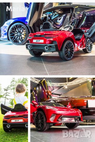 Акумулаторен КОЛА Licensed Mclaren GT 12V с меки гуми с Кожена седалка MP3, снимка 17 - Детски велосипеди, триколки и коли - 37014488