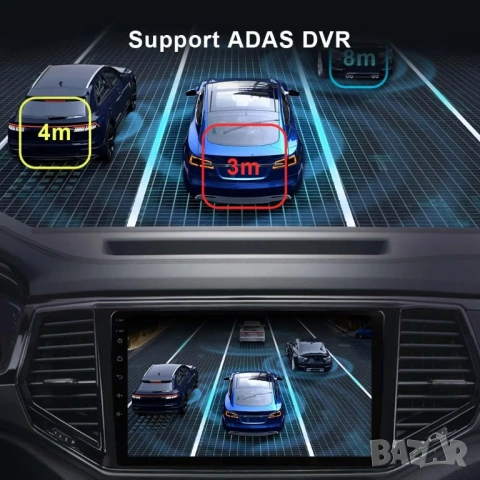 Видеорегистратор за автомобил с Android мултимедия, снимка 3 - Аксесоари и консумативи - 53275256