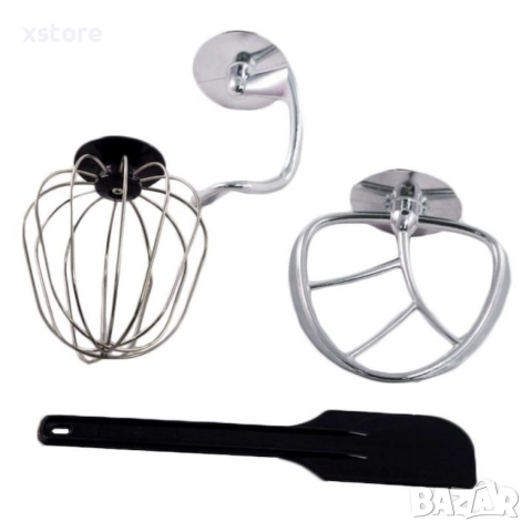 Многофункционален планетарен миксер с иноксова купа 5.5L Royalty Line RL-PKM1600, снимка 11 - Миксери - 52698758