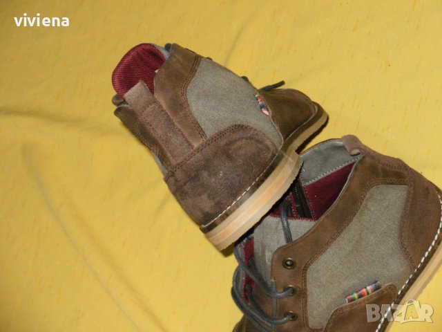 PIER ONE мъжки нови естествена кожа 42/43, снимка 8 - Мъжки боти - 38649307