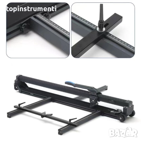 Машина за рязане на плочки 1200 мм, до 16 мм, Hercules BA120T-120, лазер, снимка 3 - Други инструменти - 52563088