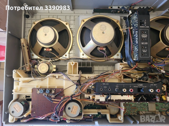 SHARP GF-777, снимка 18 - Радиокасетофони, транзистори - 54317504