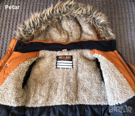 Детско Зимно Яке ръст 104 см за 4-5 години, снимка 4 - Детски якета и елеци - 42608940