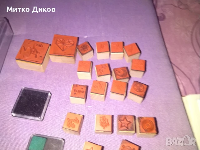 Декоративни печати нови с мастилници 2бр, снимка 8 - Други - 50999101