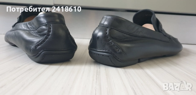 Versace Collection Leather Mens Size 43 - 27.5см ОРИГИНАЛ! Мокасини Естествена Кожа!, снимка 8 - Мокасини - 52092261