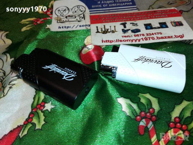 DAVIDOFF-METAL BLACK & WHITE 2212211753, снимка 8 - Запалки - 35220853