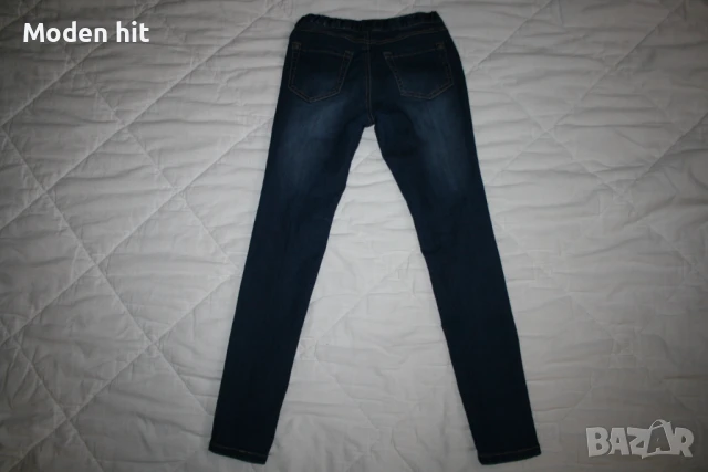 Дънков джегингс за момиче размер до 134 см., снимка 8 - Детски панталони и дънки - 50765330