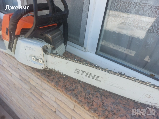 Резачка STIHL 034AV super electronic quickstop , снимка 13 - Градинска техника - 54105141