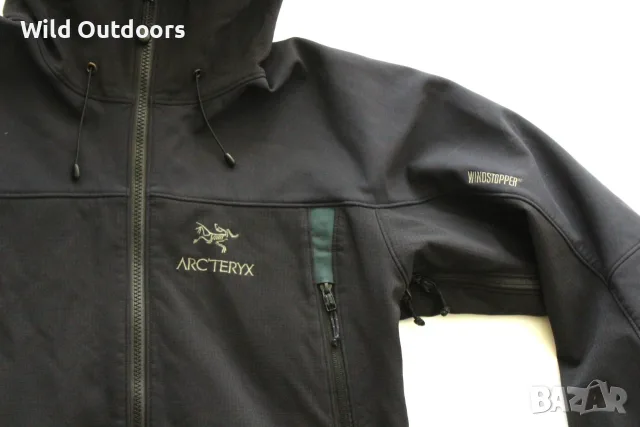 ARC'TERYX - мъжко яке, уиндстопер, размер М, снимка 2 - Спортни дрехи, екипи - 56201915