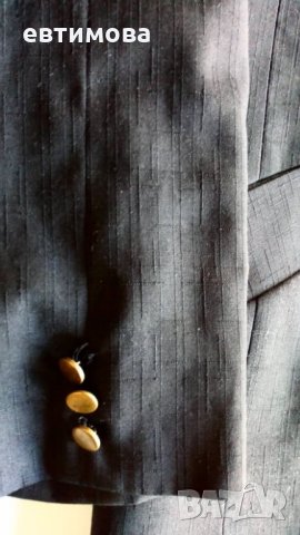 Сако без ревери, черно, S, снимка 2 - Сака - 31029329