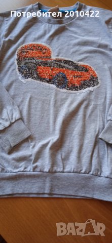 Лот от две блузи с дълъг ръкав 122 см, снимка 2 - Детски Блузи и туники - 37917270