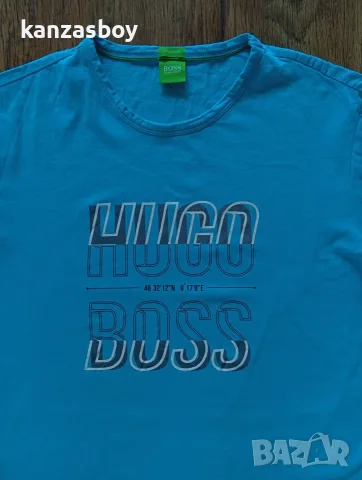HUGO BOSS  - мъжка тениска р-р L, снимка 5 - Тениски - 55867542
