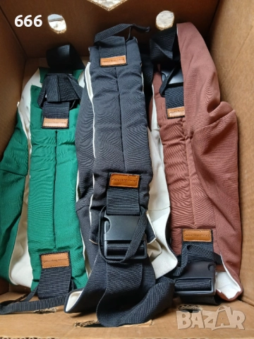 Слинг за бебе, седалка за кръста през рамо. Три цвята, снимка 4 - Кенгура и ранички - 52166366