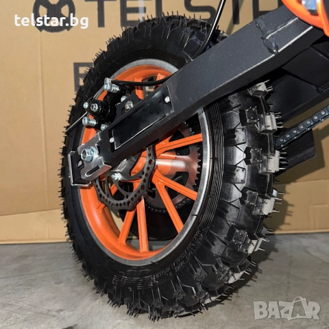 Детски кросов мотор 49 кубика Нов модел / KAPLAN MAX 49CC с добавена функция "Лесен старт", снимка 11 - Мотоциклети и мототехника - 52424822