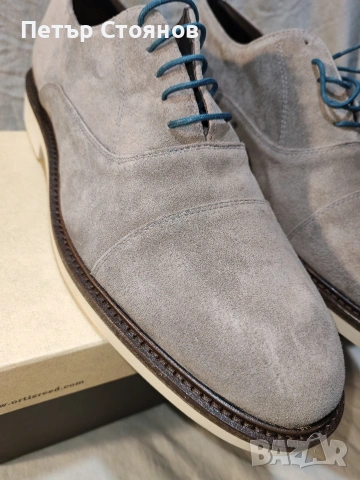 Мъжъки обувки от естествен велур Ortiz&Reed №45, снимка 2 - Ежедневни обувки - 54215919