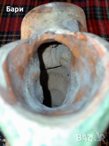 Стара малка керамична ритуална каничка - Заек, снимка 8 - Други ценни предмети - 44302878