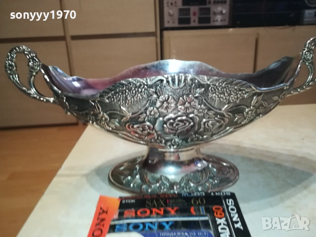 ФРУКТИЕРА-КРАСИВА ГОЛЯМА СТИЛНА-ВНОС SWISS 1309251858, снимка 3 - Антикварни и старинни предмети - 51703601