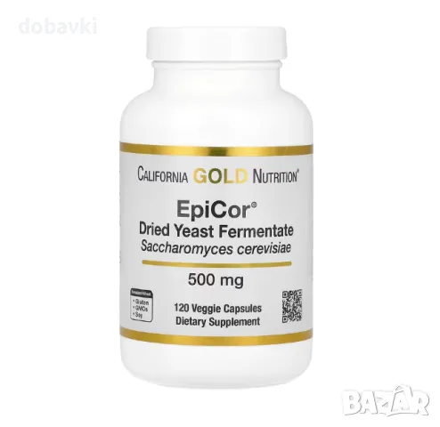 California Gold Nutrition, Epicor®, Dried Yeast Fermentate, 500 mg, 120 Veggie Capsules