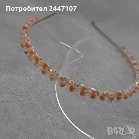 Кристални диадеми, снимка 2 - Аксесоари за коса - 49325554