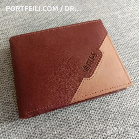 Кожен портфейл Gilmers на Friedrich с RFID защита, снимка 2 - Портфейли, портмонета - 54318658