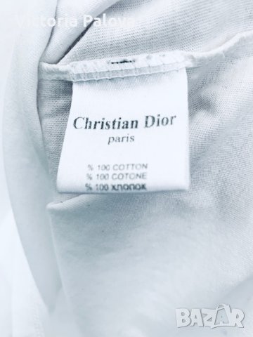 Оригинал CHRISTIAN DIOR тениска унисекс, снимка 6 - Тениски - 42303126